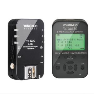 Yongnuo YN622C-TX LCD Wireless E-TTL HSS Controller Controller 1/8000s Flash Trigger Transmitter for Canon EOS DSLR Camera