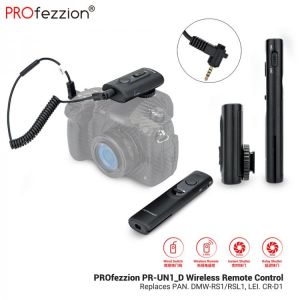 PROfezzion DMW-RS1/RSL1 Wireless Timer Remote Control Shutter Release for Panasonic FZ1000 FZ100 GH4 GH3 GH2 GH1 GX7 GF1 G10 G6