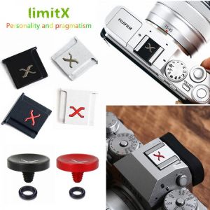 Hot Shoe cover & Concave Shutter Release Button for Fujifilm X100V X100F X100S X30 X10 XT30 XT20 XT10 XT4 XT3 XT2 XE4 XE3 XE2