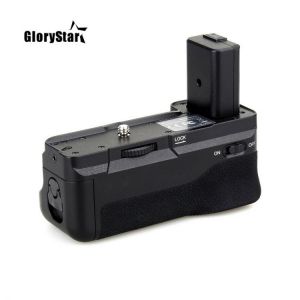 GloryStar MK-A6300 Vertical Multi Power Battery Hand Grip for Sony A6300 A6000 A6400 Camera work with 1 or 2 NP-FW50 battery