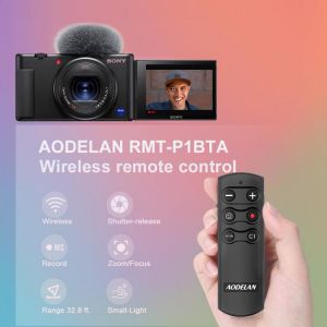 AODELAN RMT-P1BT Camera Remote Control Shutter Release for Sony ZV-E10, FX3, a1, a6400, a6600, a7C,  a7III, a7RIV,  a9, a9 II