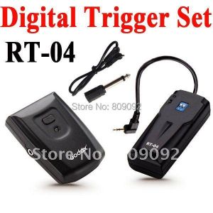 Godox RT-04 Wireless Remote Shutter Release for Camera Flashlight Synchronizer