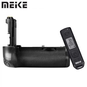 Meike MK-7DII Pro Vertical Battery Grip for Canon EOS 7D2 7D Mark II DSLR Cameras as BG-E16 with 2.4g Wireless Remote Control