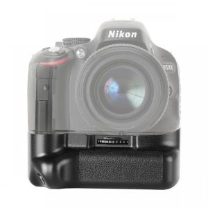 MeiKe MK-D5100 Vertical Battery Grip for Nikon D5100 Compatible with EN-EL14 Batteries
