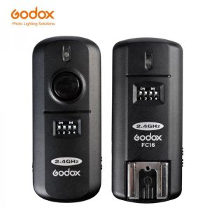 Godox 2.4GHz 16 Channels Wireless Remote Flash Studio Strobe Trigger & Receiver Shutter for Canon 5D 6D 7D 5D Mark III 60D 600