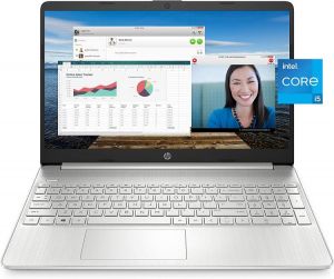 HP 15 Laptop, 11th Gen Intel Core i5-1135G7 Processor, 8 GB RAM, 256 GB SSD Storage, 15.6” Full HD IPS Display, Windows 10 Home,