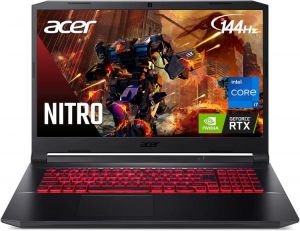Acer Nitro 5 AN517-54-77KG Gaming Laptop | Intel Core i7-11800H | NVIDIA GeForce RTX 3050Ti Laptop GPU | 17.3" FHD 144Hz IPS 