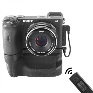 Meike MK-A6600 PRO 2.4G Wireless Control Vertical Camera battery grip For sony A6600 camera