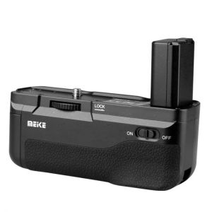 Meike MK-A6300 Vertical Multi Power Battery Hand Grip for Sony A6300 A6000 A6400 A6100 Camera work with 1 or 2 NP-FW50 battery