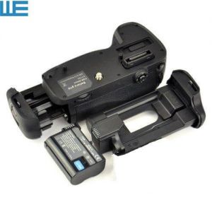 MB-D15 Battery Grip + Full Decoded EN-EL15 ENEL15 Battery for Nikon D7100 D7200 Digital SLR Cameras.
