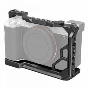Jintu Aluminum Alloy Durable Frame Camera Cage For Sony A7C With Thread Hole Photo Studio Professional Protective Accessories