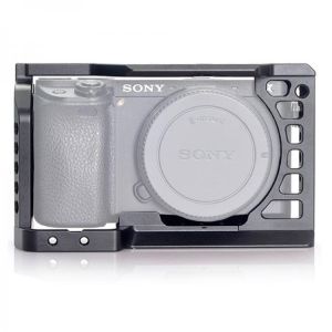 all in one place אביזרים Camera Cage Video Vlog Aluminium Alloy for Sony A6300/A6000/A6400/A6500 Rabbit Cage Mirrorless Camera for Microphone Flash Light