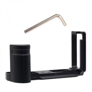 JINTU Camera Accessories L-Plate Bracket Metal Quick Release Plate 1/4 Screw Mount for  Olympus OM-EM5II EM5 Mark II Camera
