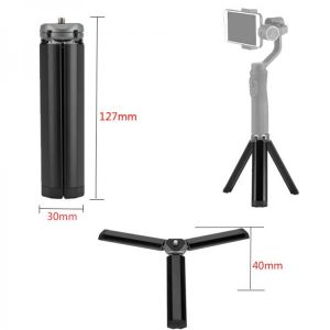 JINTU Mini Aluminium Alloy Heavy Load Folding 1/4'' Screw Tripod Accessory for Camera Gimbal Tripode Camaras Profesional