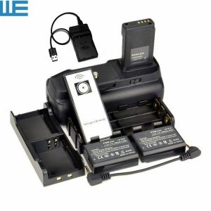 BG-E10 Battery Grip+IR Remote Control+AA Battery Holder+LP-E10 Battery Hold+2X LP-E10 for EOS Rebel 1100D 1200D 1300D T3 T5 T6