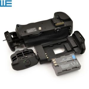 MB-D10 Battery Grip + EN-EL3E Battery +BL-3 Battery Chamber Cover for Nikon D300 D300s D700 SLR Cameras.