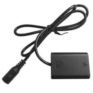 AC-PW20 Dummy Battery NP-FW50 Replacement DC Coupler External Power Supply Adapter for Sony A7 A7R A7000 NEX5 Cameras