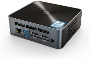 New Intel 4 Cores 8 Thread i5-8279U Processor（up to 4.1Ghz）,Win10 Pro Beelink Mini pc with 16G DDR4 RAM/512GB NVMe M.2 SSD, Su