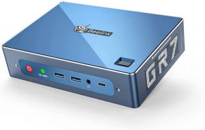 Beelink GTR7 Mini PC Window 10 Pro，AMD Ryzen 7 3750H (up to 4GHz) 16GB DDR4 512GB NVMe SSD,4K@60hz Dual HDMI, DP, Type-C 57W pow