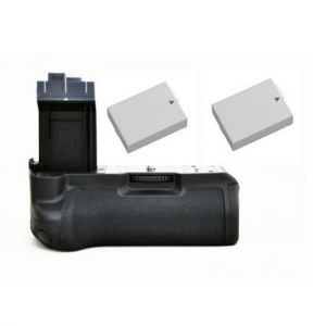 BG-E5 Battery Grip +2pcs LP-E5 Batteries for Canon for EOS Rebel XSi XS T1i 450D 500D 1000D Digital SLR Cameras.
