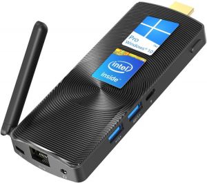 all in one place מחשבים MeLE Fanless Mini PC Stick Celeron J4125 8G/128G Windows 10 Pro Mini Computer Stick Support HDMI 4K 60Hz Dual Band WiFi with Gigab