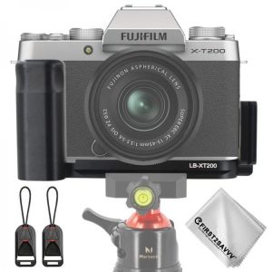 Camera L Plate Bracket Arca Swiss Tripod Head Holder LB Hand Grip for Fujifilm X-T200 XT200