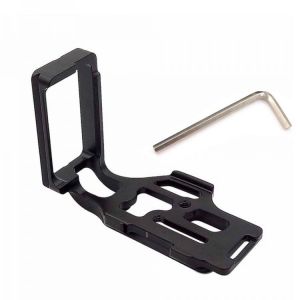 JINTU Metal Quick Release Holder Plate Vertical L Bracket Hand Grip for Nikon D800 D800E D810 DSLR Camera