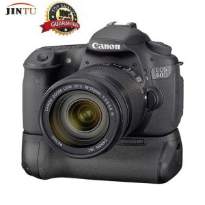 JINTU Battery Grip for Canon EOS 60D LP-E6 Digital DSLR Camera as BG-E9 BGE9 +1 Year Warranty + Free Shipping