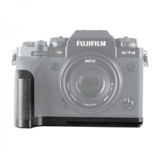 Meike MK-XT4G Aluminum Alloy Hand Grip Quick Release Plate L Bracket for Fujifilm X-T4