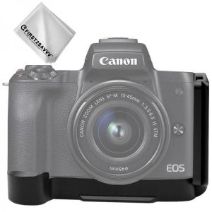 Quick Release L Plate Metal Hand Grip Arca Swiss Bracket Holder Compatible with Canon EOS M50  professional Versio