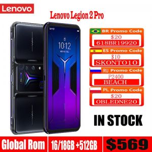 all in one place טלפונים סלולרים 2021 New Global ROM Lenovo Legion 2 Pro 5G Gaming Smartphone 18GB 512GB Mobile Phone 90W 5500mAh 144HZ Snapdragon 888 Android 11