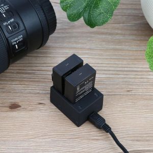 2Pcs Hero 3+ Battery 3.7V AHDBT-301 Hero3 Battery + USB Dual Charger For GoPro  For Go Pro Hero 3+ AHDBT302 camera accessories