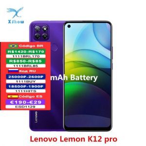 all in one place טלפונים סלולרים Lenovo Lemon K12 Pro Smartphone 6.8 Inch 4GB RAM 64GB ROM Android 10 Snapdragon 662 Octa Core 6000mAh 64MP Camera  Cellphones