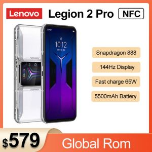 all in one place טלפונים סלולרים Original Lenovo Legion 2 Pro 5G Smartphone Snapdragon 888 5500mAh Android 11 144Hz AMOLED Display Legion 2pro Mobile Phone