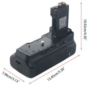A0NB BG-E7 Equivalent Battery Grip Replacement Digital Camera LP-E8 Batteries Holder Pack Compatible with EOS