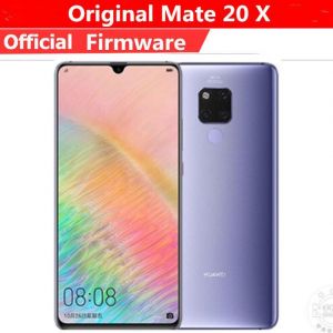 DHL Fast Delivery HuaWei Mate 20 X 4G LTE Cell Phone Kirin 980 Android 9.0 7.2" 2240x1080 8GB RAM 256GB ROM 40.0MP NFC IP53