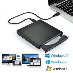 USB 2.0 DVD-ROM DriveCD RW CD-ROM player External DVD Optical Drive Recorder Portable for Macbook Laptop Computer pc Windows 7/8