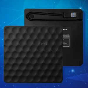 Ulra-slim USB 3.0 External CD DVD-RW Drive Rom Rewriter Burner Writer 5Gbps Date Transfer 14.8x14.2x1.8cm for Laptop Desktops