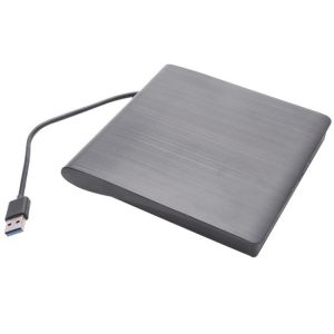 External Cd Dvd Drive With Case Usb 3.0 Optical Drive Portable Slim Cd Rw Rom Drive Player Burner Writer Rewriter High Speed For