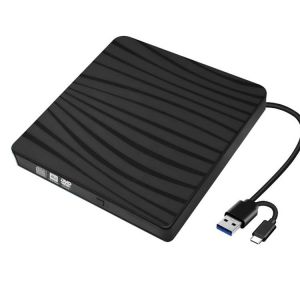 External DVD RW CD Writer Drive USB 3.0  Burner   Drive-free Disk Reader Player Disk Reader for Laptop PC Tablet
