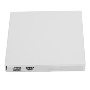 External Dvd Drive Optical Drive Usb 2.0 Cd Rom Player Cd-Rw Burner Writer Reader Recorder Portable For Laptop Windows Pc