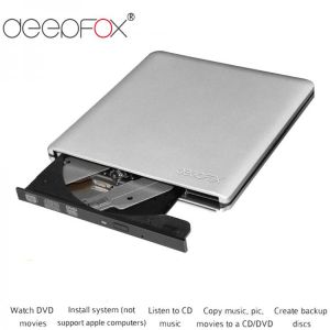 Deepfox Optical Drive DVD ROM CD RW USB 3.0 CD/DVD Player Reader Writer Portatil For Laptop Computer Windows7/8