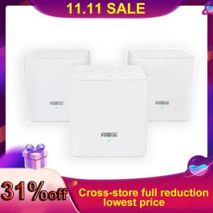 Tenda MW3 Nova Wifi Router AC1200 Dual-Band Wifi Repeater Whole Home Coverage Wireless Bridge WiFi System