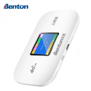 Benton Mini 3G4G Mifi Router Unlocked Lte Portable Pocket Wifi With Sim Card Unlimited Internet For Cottage Mobile Wifi Hotspots