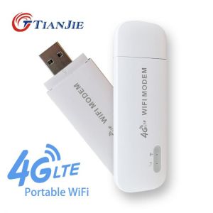 Mini 4g Wifi Router USB Modem Unlock LTE Router 4g Sim Card Mobile Car Network Stick Dongle Passby Unlimited Hotspot IMEI