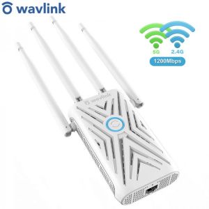 1200Mbps 2.4G 5G Dual Band WiFi AP/Repeater Wireless Wi Fi Long Range Extender Wi-fi Booster 802.11ac 4x5dBi External Antennas