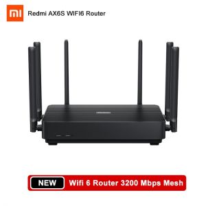 Xiaomi Redmi AX6S WIFI6 Router 3000Mbps Support Mesh Networking Router 2.4GHZ 5G Independent Amplifiers Efficient Transmission