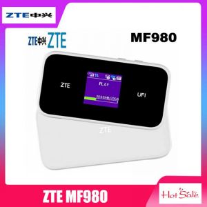 Unlocked ZTE MF980 UFi 4G LTE Mobile Hotspot CAT9 450Mbps Wifi Router