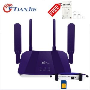 Unlock 300Mbps 4G Sim Card Router Wifi LTE Modem Wi-Fi WAN/LAN RJ45 Port Access Mobile Hotspot Network FDD Broadband CPE Outdoor