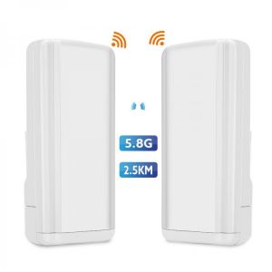 2 Pcs Wireless WiFi Bridge Outdoor CPE Router wifi 4g 5.8ghz 450Mbps Repetidor wifi Extender 5ghz Long Range Access Point
